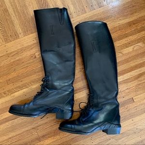 Ariat Knee High Equestrian Leather Riding Boots